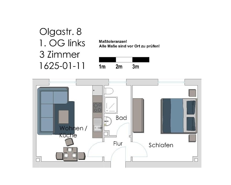 2-Zimmer-Wohnung in Bulmke - Foto 3